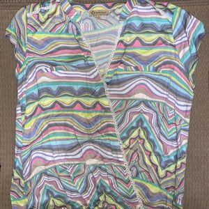 Women’s Colorful Causal Top